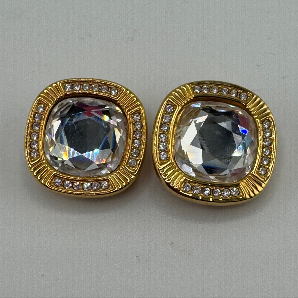 Vintage Swarovski SAL Crystal Earrings